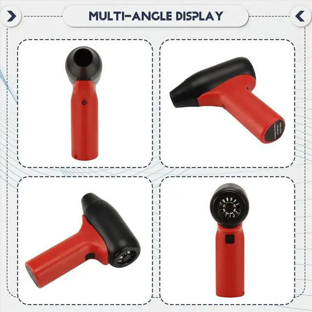 Alt view image 4 of 6 - Mini Jet Blower Violent Turbo Fan Jet Fan for Car,Keyboard Cleaning,Air Bed,Hair