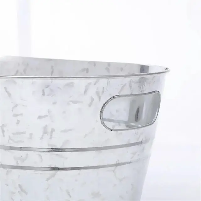 Alt view image 4 of 6 - 2PCS l Ice Bucket Insulated Champagne Bucket Beer Drink Cooler Drink Cocktail Bar Ice Bucket Large Capacity