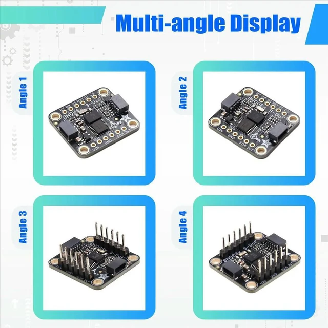 Alt view image 4 of 6 - For Adafruit 9-DOF Orientation IMU Fusion Breakout - BNO085 (BNO080) - STEMMA QT / Qwiic