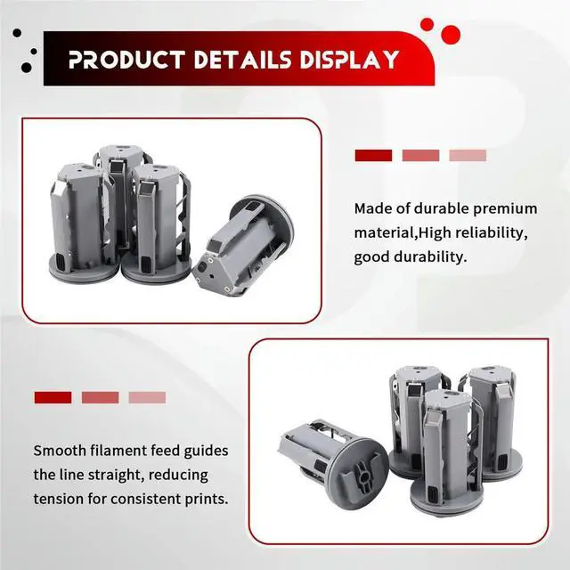 Alt view image 5 of 6 - 4PCS for Flashforge Filament Spool for AD5X 3D Printer Parts Side Bracket Filament Holder