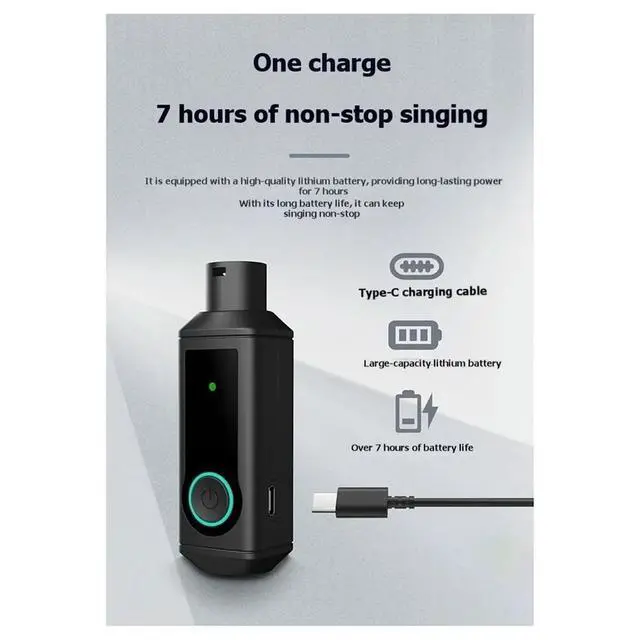 Alt view image 5 of 6 - Wired to Microphone Receiver UHF 630MHz-690MHz Professional System Plug and Play B