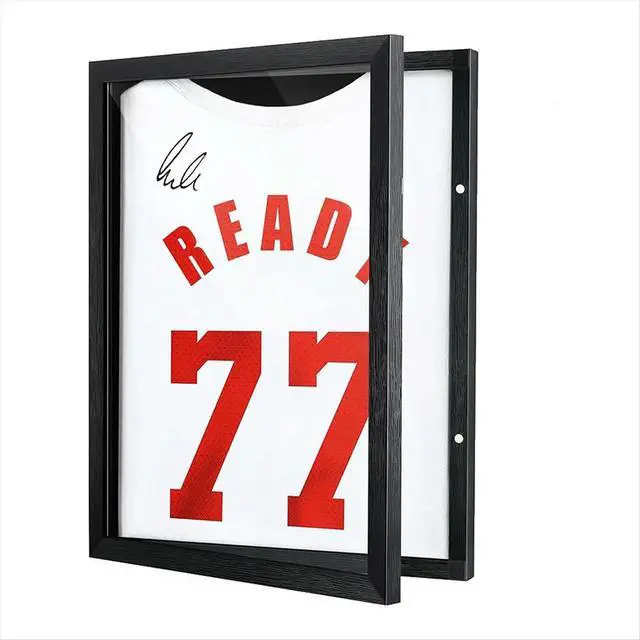 Alt view image 5 of 6 - T Shirt Display Frame, 18x14Inch Shadow Box T Shirt Frame with 98% UV Protection Acrylic, 1Inch Depth of Usable Space