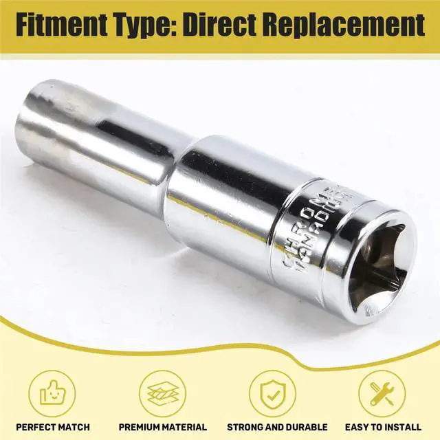 Alt view image 5 of 6 - Oil Pump Plunger Pump Socket Wrench for Kubota Oil Pump Plunger Head Removal Tool