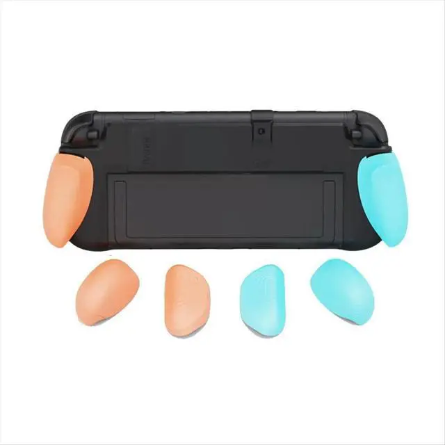 Alt view image 5 of 6 - For Switch2 Case Plastic Grip Protective Shell+Button Caps+Direction Keys Kit for Switch2 Grip Case Dust-Proof Cover B