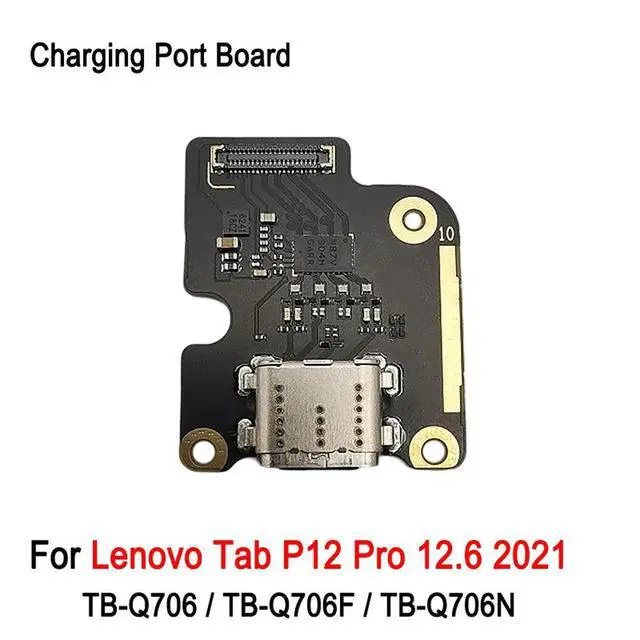 Alt view image 4 of 6 - Charging Port Board For Tab P12 Pro 12.6 2021 TB-Q706 TB-Q706F TB-Q706N, Repair Replacement Part