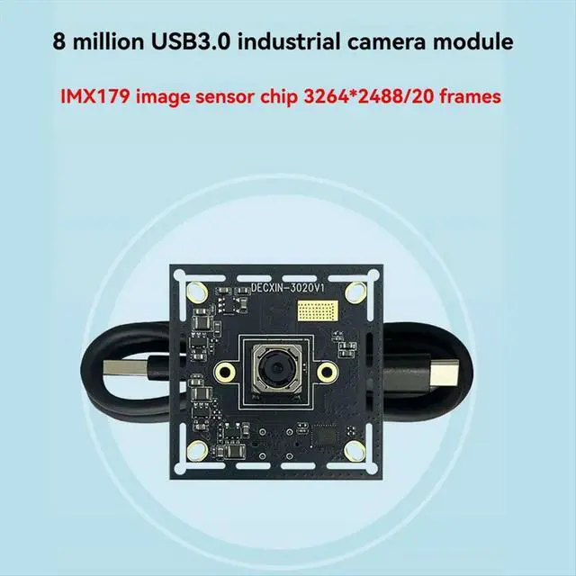 Alt view image 5 of 6 - IMX179 Camera Module 8MP USB 3.0 HD Camera 3264x2448 USB Free Driver 20 Frames for Win XP/Win7 8 10/Linux/Mac-Osx A