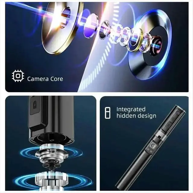 Alt view image 5 of 6 - phone AI Follow Up Face Tracking 360 Rotating Tripod Travel Selfie Vlog Shooting Anti Shake Tripod