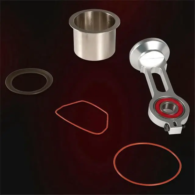 Alt view image 5 of 6 - KK-4835 Compressor Piston Kit Connecting Rod Replacement Kit ly Fits for Sears Craftsman Devildiss Dewalt Porter