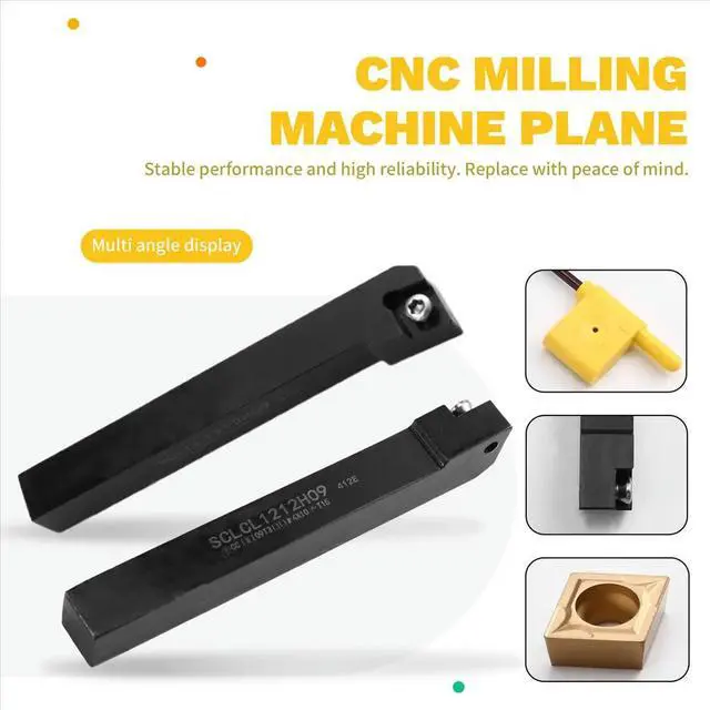 Alt view image 5 of 6 - CNC Milling Machine Plane Adjustable Size Flying Surface Smooth Cutter Bar Machining Center Plane Milling Cutter Head