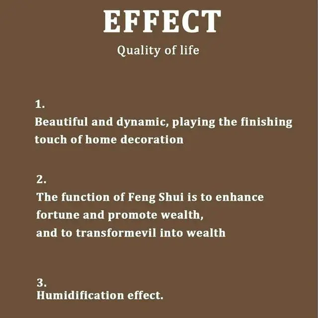 Alt view image 5 of 6 - 1pcs Desktop Waterfall Fountain, Indoor USB Relaxation Fountain, Suitable for Home Office Bedroom Decoration