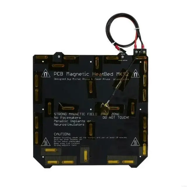 Alt view image 4 of 6 - Heated Bed 3D Printer Replacement Hot Bed 220W 24V for Prusa MK52 MK2.5 MK3S MK3S +