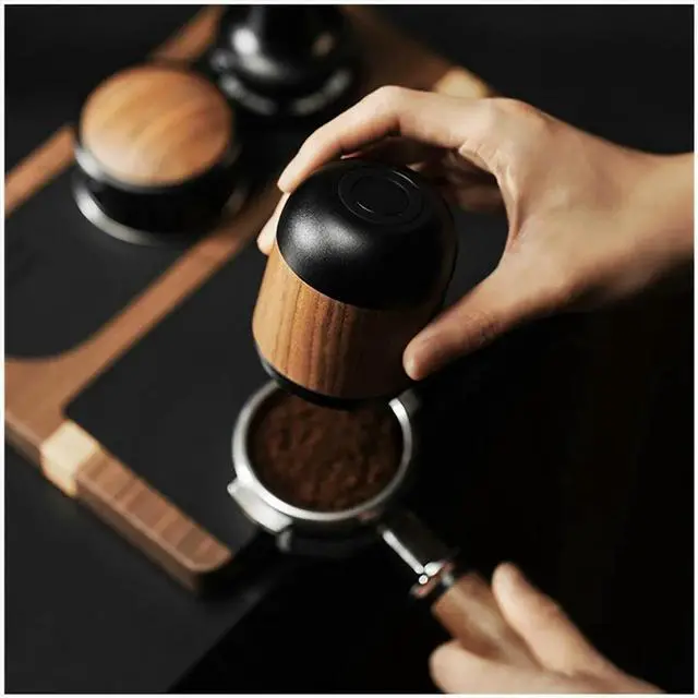 Alt view image 6 of 6 - 58mm Coffee Bean Dosing Cup Aluminum Alloy Espresso Dose Cup for Espresso Machine Accessories B