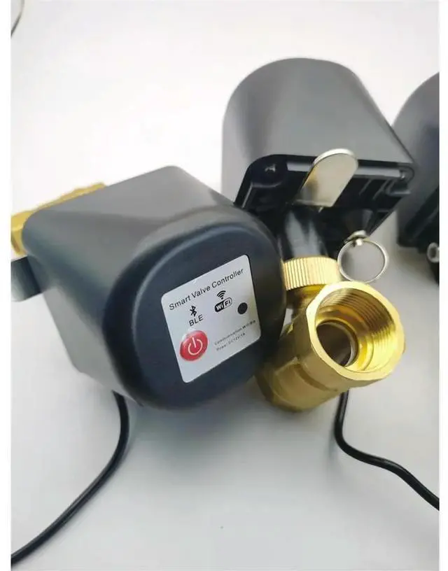 Alt view image 5 of 6 - Tuya Water Vavle Water Stop Check Valve Water Leak Sensor Shut Off Remote Control Timer for Alexa EU PLUG
