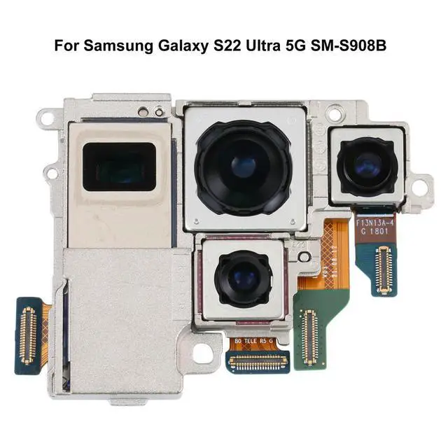 Alt view image 4 of 6 - For Galaxy S22 Ultra 5G SM-S908B Back Facing Camera Set, Main Back Wide Telephoto Back Facing Periscope Telephoto Camera