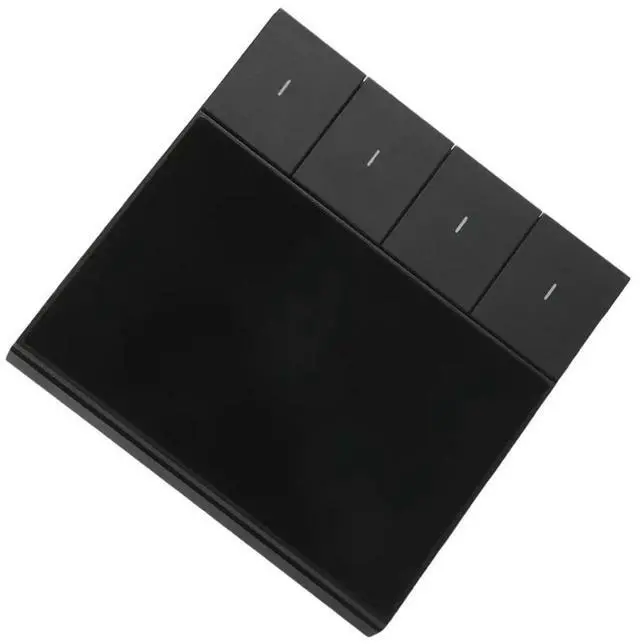 Alt view image 5 of 6 - 3.5 Inch Wall Switch Touch Screen 4 Groups Switch 8-Way Scene Radar Sensor Dimming Switch Curtain Tuya Zigbee A
