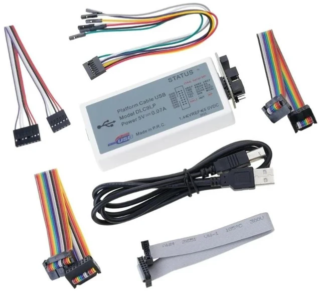Alt view image 4 of 6 - For Xilinx Platform Cable USB Device with Jtag Adapter for CPLD FPGA Programmer