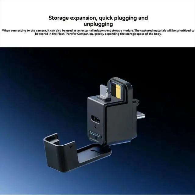 Alt view image 6 of 6 - For X5 Quick Reader Data Transfer for Action Cameras for Photographers and Videographers