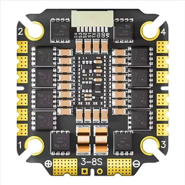 Alt view image 5 of 6 - AA08-3065AM32 32Bit 65A 4-in-1 ESC 3065 V2 AM32 FPV 4-in-1 ESC 3-8S FPV Cross-Country ESC