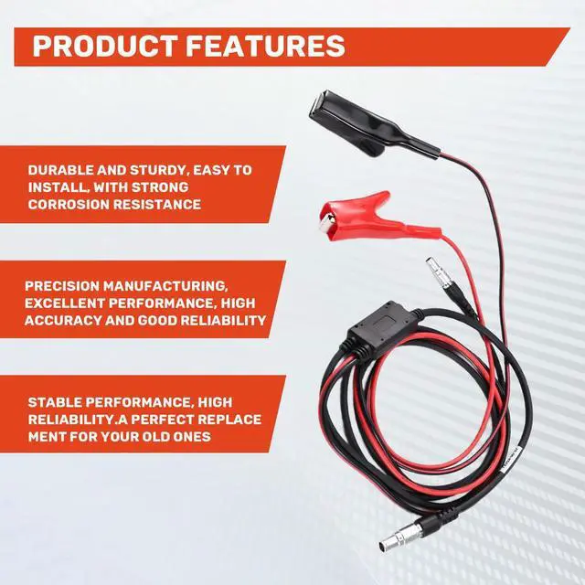 Alt view image 4 of 6 - 5 Pin LE52X-H Data Cable for Stonex Geomax Unistrong GPS to ADL PDL Connection