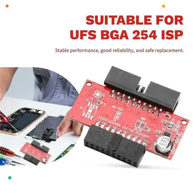 Alt view image 5 of 6 - 2025 EST MIPITESTER / for EASY UFS BGA 254 ISP Adapter No Chip/Repair Phone Tools