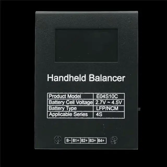 Alt view image 4 of 6 - Handheld Equalizer Active Balancer 4S with Voltage Display Lifepo4 Equalizer Lipo/LTO Voltage Tester