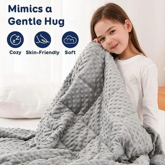 Alt view image 5 of 6 - Crystal velvet quilt special quilt cover for solid color bubble velvet blanket Microfiber Reversible for All Seasons B