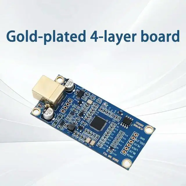Alt view image 6 of 6 - XMOS XU316 32bit 768K DSD512 Digital Converter for Studio Output