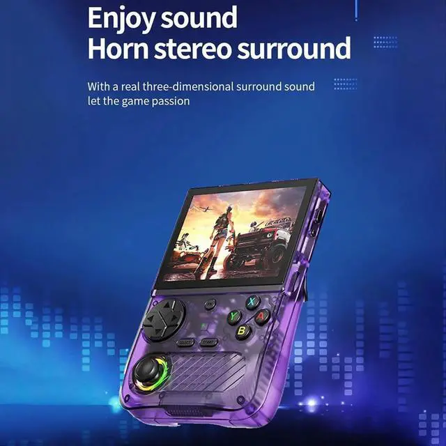 Alt view image 5 of 6 - K36S Retro Handheld Video Game Console 128GB 20000+ Games 3D Joystick Linux Game Player Up to 20+Emulator A