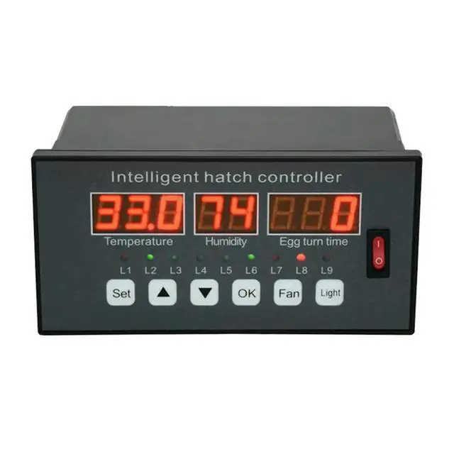 Alt view image 5 of 6 - ligent Digital Temperature Humidity Automatic Incubator XM-16 Egg Incubator Controller Control System Egg Brooder