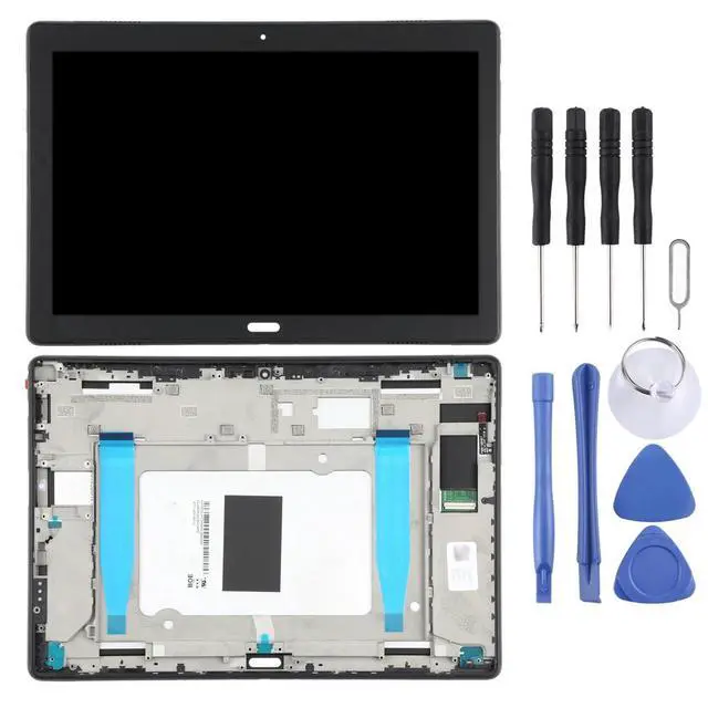 Alt view image 5 of 6 - For Tab P10 TB-X705 LCD Screen Display and Digitizer Full Assembly Replacement with Frame For TB-X705L TB-X705F TB-X705N