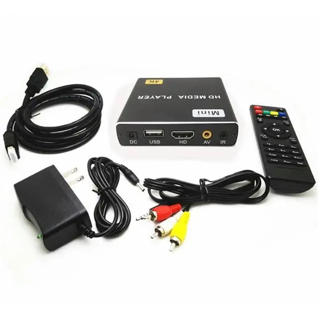 Alt view image 6 of 6 - 4K HD Media Player Single AD Machine Power on Automatic Looping Play Video PPT Horizontal And Vertical Screen U Disk SD Play