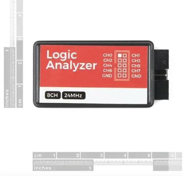 Alt view image 2 of 3 - USB Logic Analyzer - 24MHz TOL-18627 /8-Channel