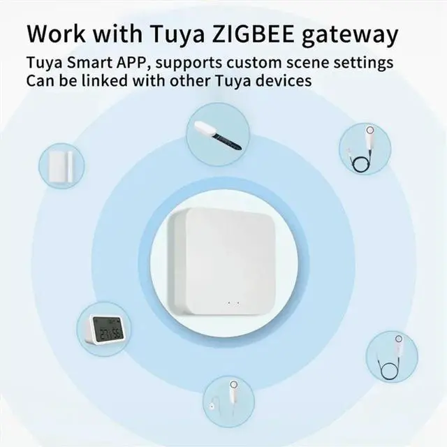 Main image of 5Pcs Zigbee Soil Sensor Temperature Meter Moisture Humidity Sensor Real-Time Monitoring Plant Monitor Detector