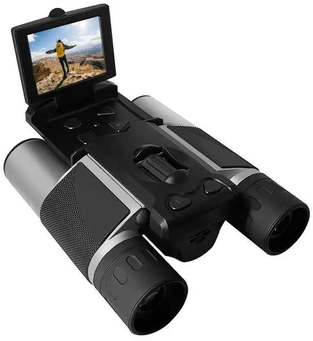 Alt view image 2 of 3 - DT10 Digital Camera Binoculars 8X Digital Zoom Video Photo Recording Telescope Easy Using for Bird Watching B