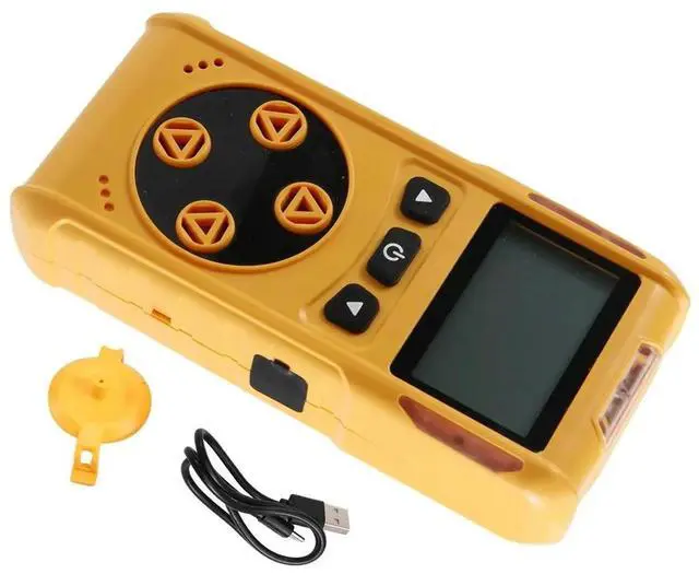Alt view image 5 of 6 - Applicable to 4-in-1 Gas Detector Carbon Monoxide Oxygen Toxic Hazardous Sewer Limited Space Air Concentration