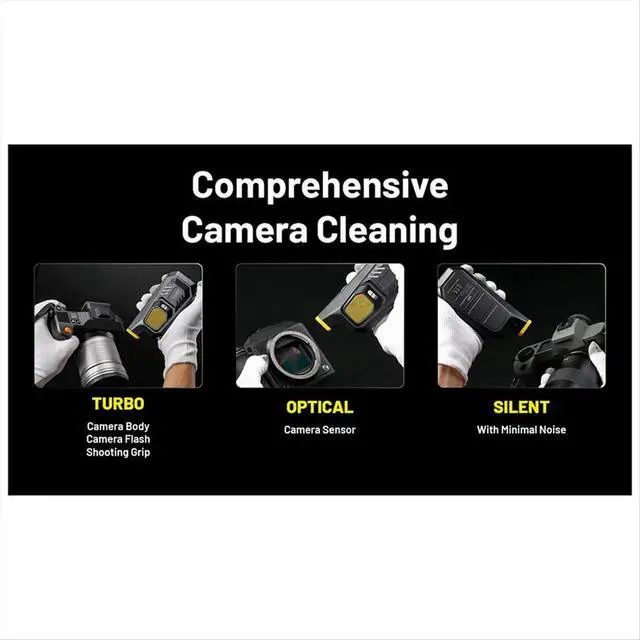 Alt view image 6 of 6 - BB21 Electronic Blower Baby Photography Blower Multi Function Air Blower for Camera Lens