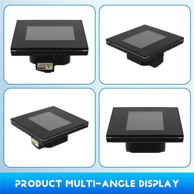 Alt view image 5 of 6 - Home Automation 5 Models in 1 LCD Switch Home with Power Consumption LCD Display Switch Black