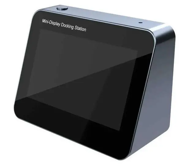 Alt view image 6 of 6 - 5 in 1 Multifunction Display Docking Station,5 Inch Type-C Dock Support 100W PD Charging + USB 3.0x2 +SD/TF Card Reader