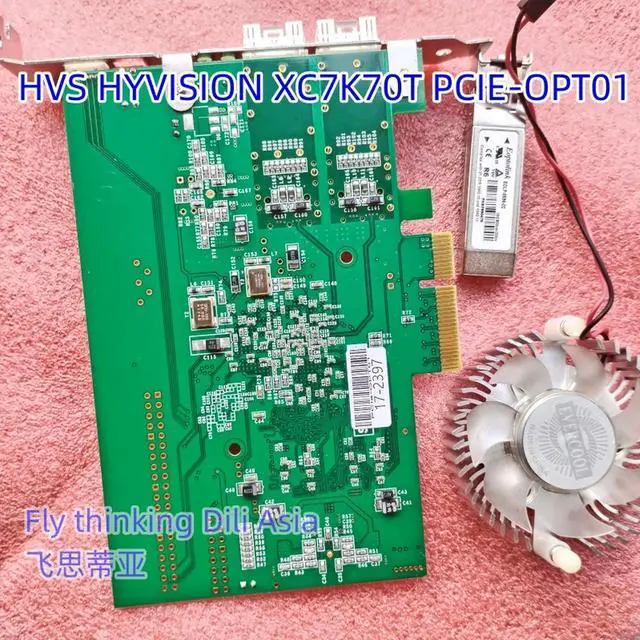 Alt view image 5 of 6 - XC7K70T XC7K70T-3FBG676 development board, XILINX KINTEX-7 FPGA development board HVS HYVISION PCIe-OPT01 REV F