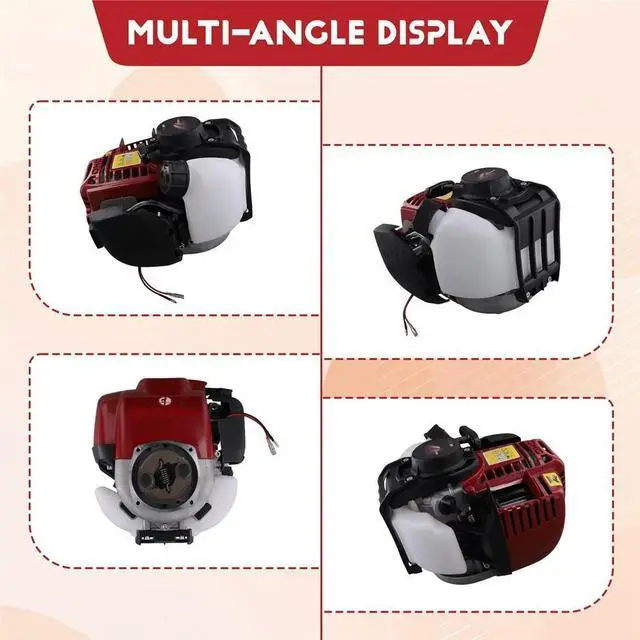 Main image of GX35 Lawn Mower Engine,Four-Stroke GX35 High-Power Garden Side-Mounted Backpack Petrol Enginefor Tiller Mower Lawnmower