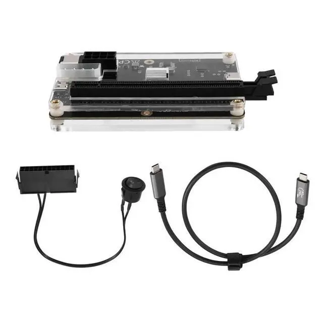 Alt view image 6 of 6 - USB4 for Thunderbolt 4 /3 GPU Dock for RTX5090 RX7900 for Extrernal PCIe Graphics Card to Laptop Notebook for Win10/11