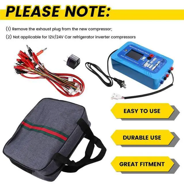 Alt view image 6 of 6 - Refrigerator Frequency Conversion Detector Compressor Frequency Conversion Tester Fan Damper Solenoid Valve Tester (EU)