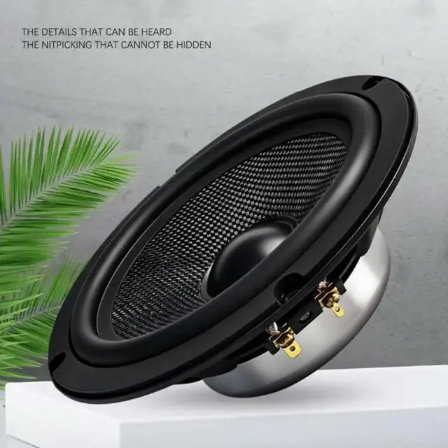 Alt view image 5 of 6 - 2025 6.5inch Professional Speaker 40W Power Aluminum Basket Enhances Auditory