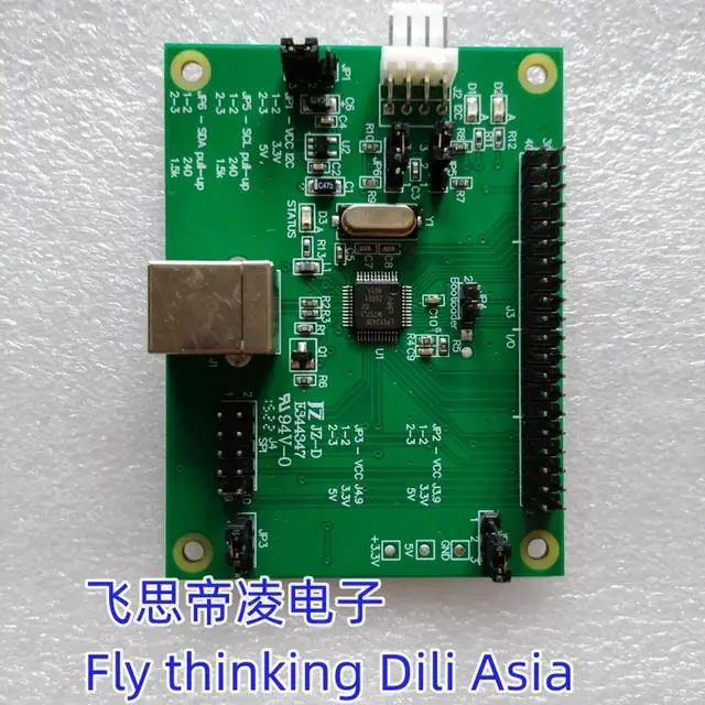 Alt view image 2 of 2 - dln-2-u2c USB-I2C/SPI/GPIO ADAPTER Development Board DIOLAN IN U2C-12