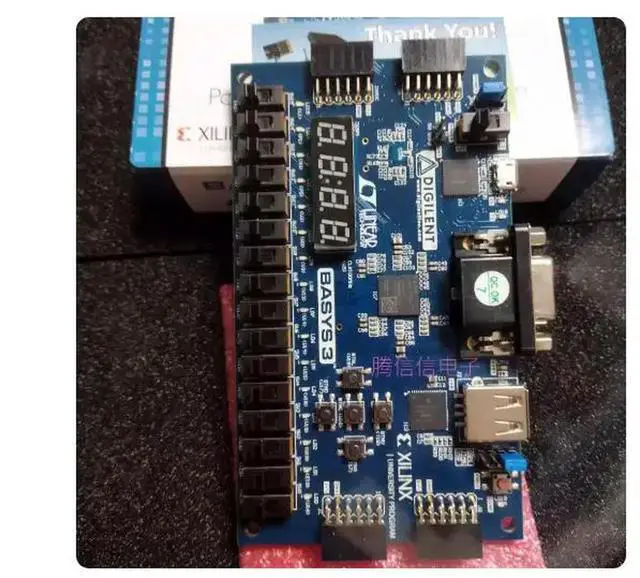 Alt view image 2 of 2 - 410-183 Basys3 Artix-7 FPGA XC7A35T Digi Xilinx Development board