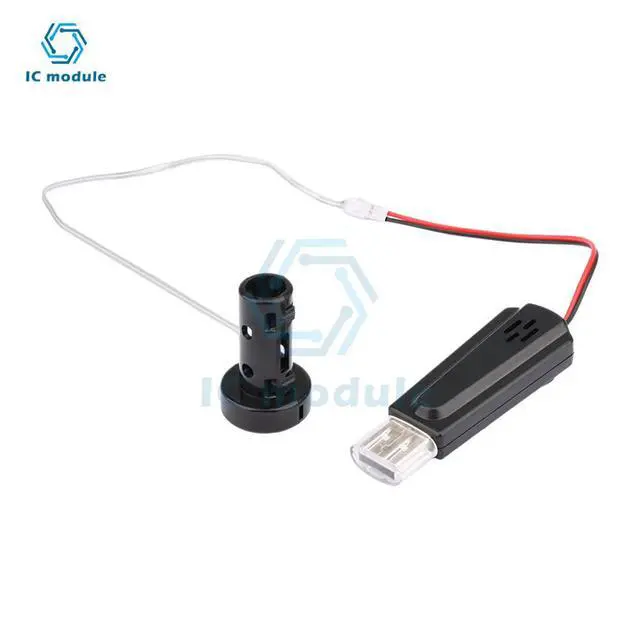 Alt view image 2 of 6 - USB Mini Humidifier DIY Kits Mist Maker and Driver Circuit Board Fogger Atomization Film Sheet Oscillating for Home