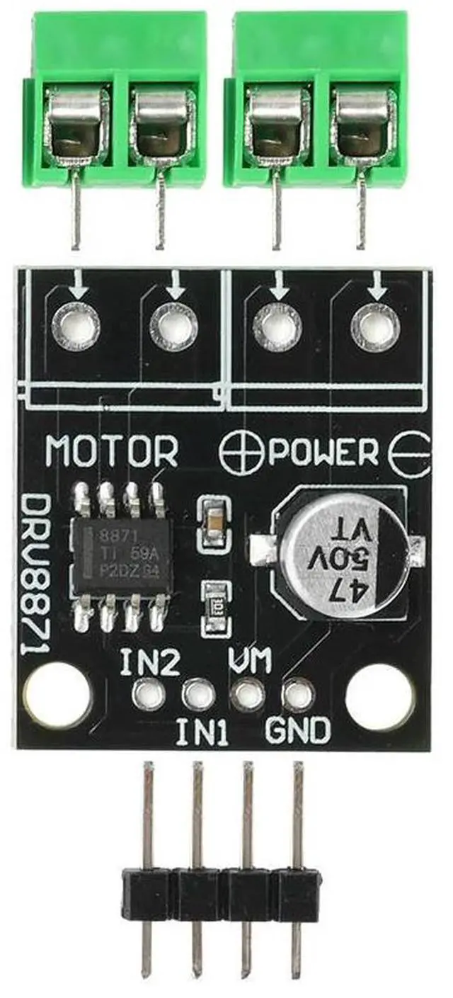Main image of DRV8871 H-bridge Brushed DC Motor Driver Module DC 6.5-45V 3.6A Brushed Motor Driver PWM Control Driver Module