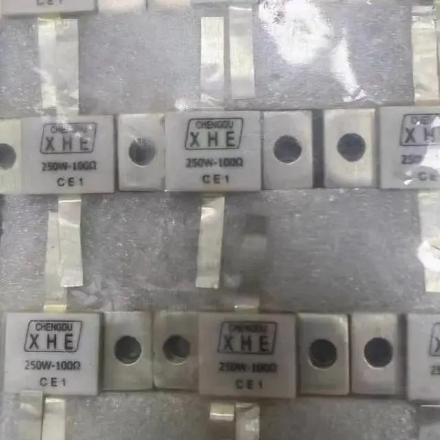 Main image of 250 Watts 100 Ohms RF resistor / 250W 100R 250W-100 Flange mounting resistors RFP250-100, Double lead origianl