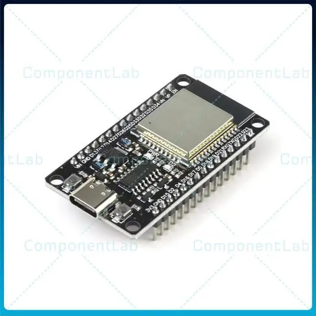 Main image of ESP32 development board, WiFi + Bluetooth dual-purpose IoT module, CH340 serial port, Type-C interface