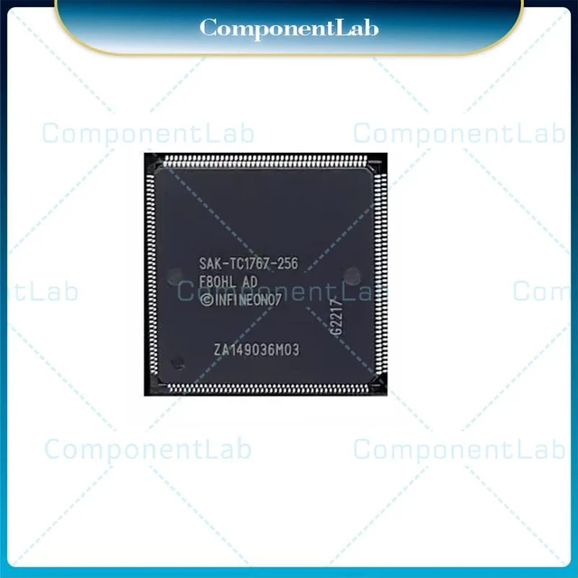 Main image of 2pcs SAK-TC1767-256F80HL automotive microcontroller CPU chip